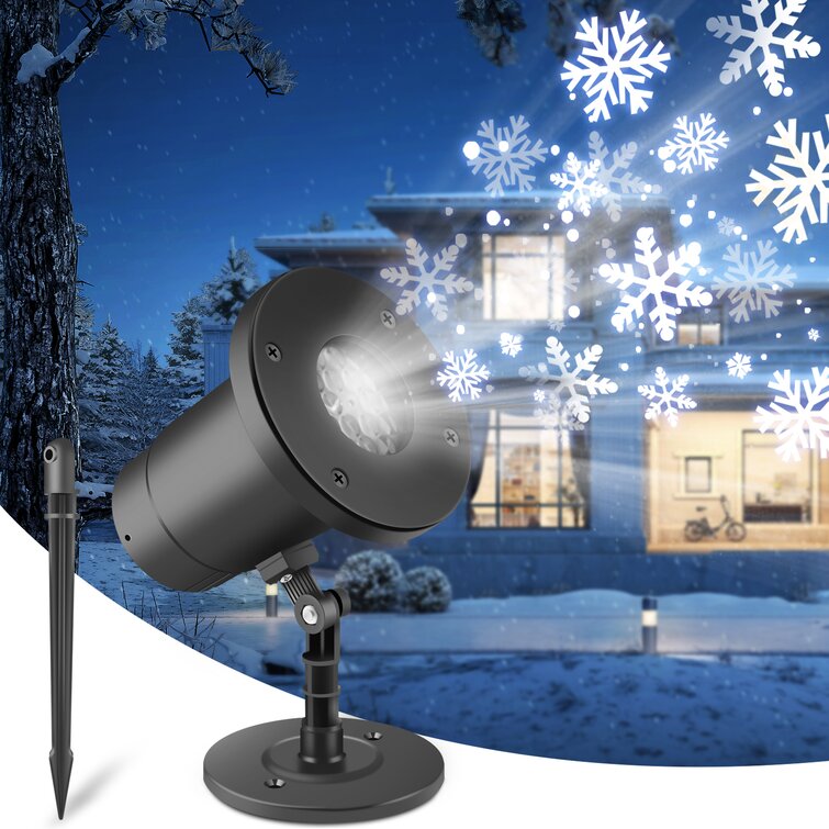 Snowflake projector deals light